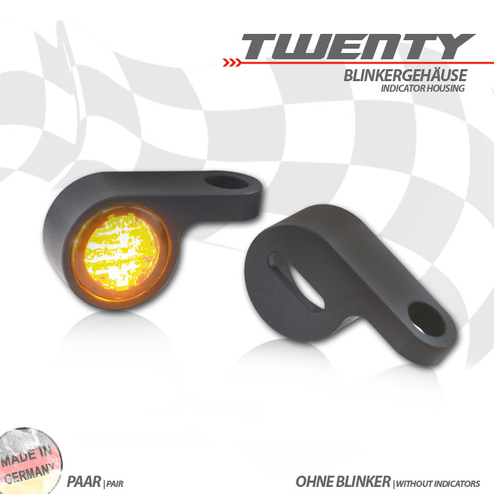 Carcasă CNC pentru semnalizări moto TWENTY - imagine 2