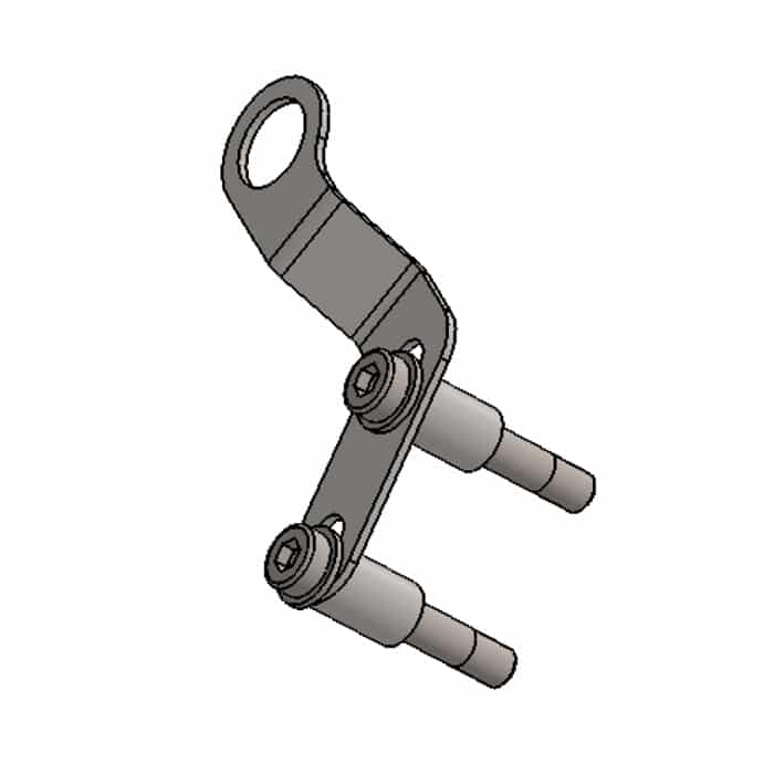 Suport pentru prize de bord cu material de fixare - imagine 2