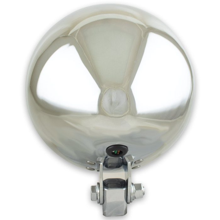 Far moto cu LED Horizon cromat - imagine 2