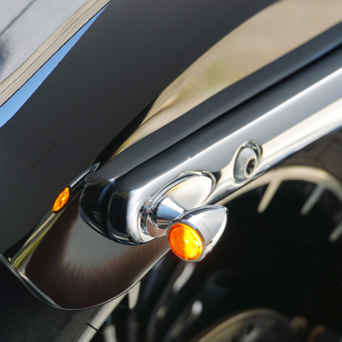 Distanțiere Indy - Adaptor Semnalizare Harley-Davidson 45x22 mm - imagine 2