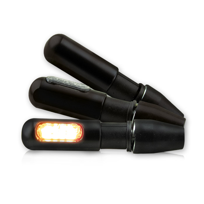 Combinație Semnalizări moto - lumini frână- LED SMD „Heat” - imagine 3