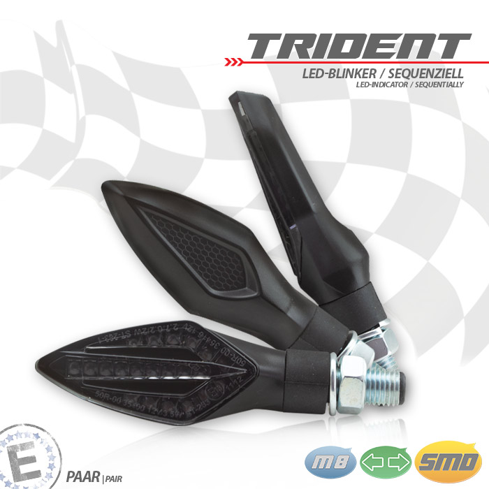 Semnalizări moto SMD „TRIDENT” - imagine 2
