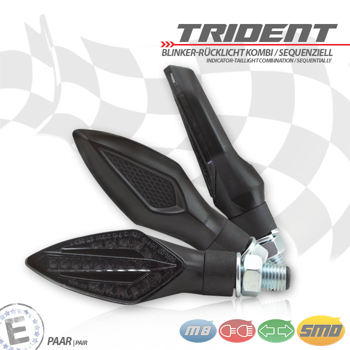 Semnalizări moto SMD RL TRIDENT - imagine 2