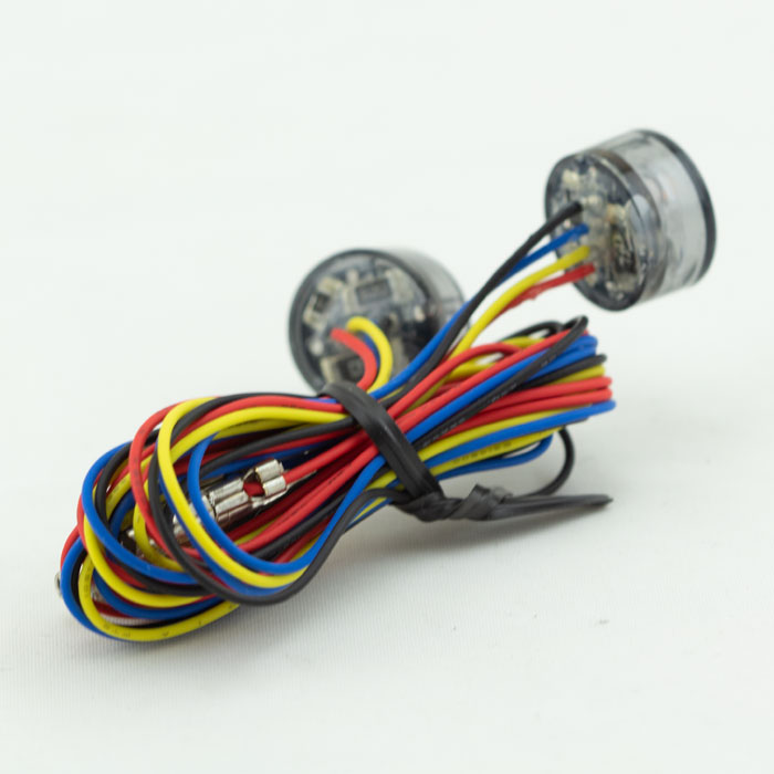 Combinație Semnalizări moto - lumini frână- LED SMD „Zero” - imagine 2