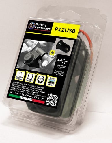 Adaptor dublu USB pentru priză auto BC rezistent la apă. - imagine 2