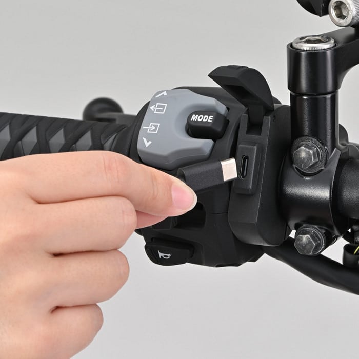 Priză Moto de Bord USB-C 1 Port - Încărcător USB-C de 18W - imagine 2