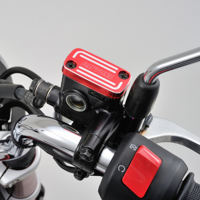 Capac pentru pompa de frână CRF1100L | rosu/ argint - imagine 2