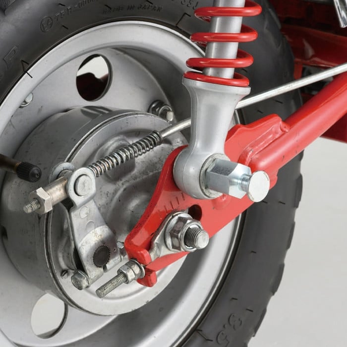 Adaptor basculă - stander moto M10x1.25 argintiu Daytona - imagine 2