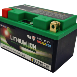 Baterie Moto Litiu-Ion SKYRICH HJTZ14S-FP 12V 5Ah | LiFePO4, 350A, Compatibilă YTZ12S/YTZ14S