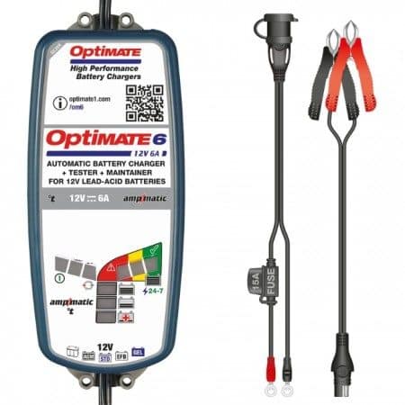 Încărcător de baterii moto OptiMate6 Ampmatic