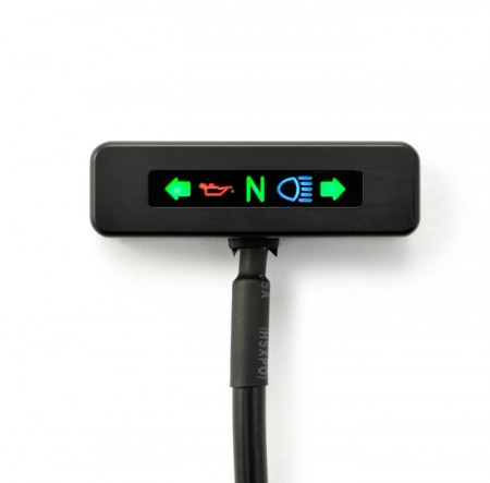 Mini unitate de lumină/ semnalizatoare moto „Beta”