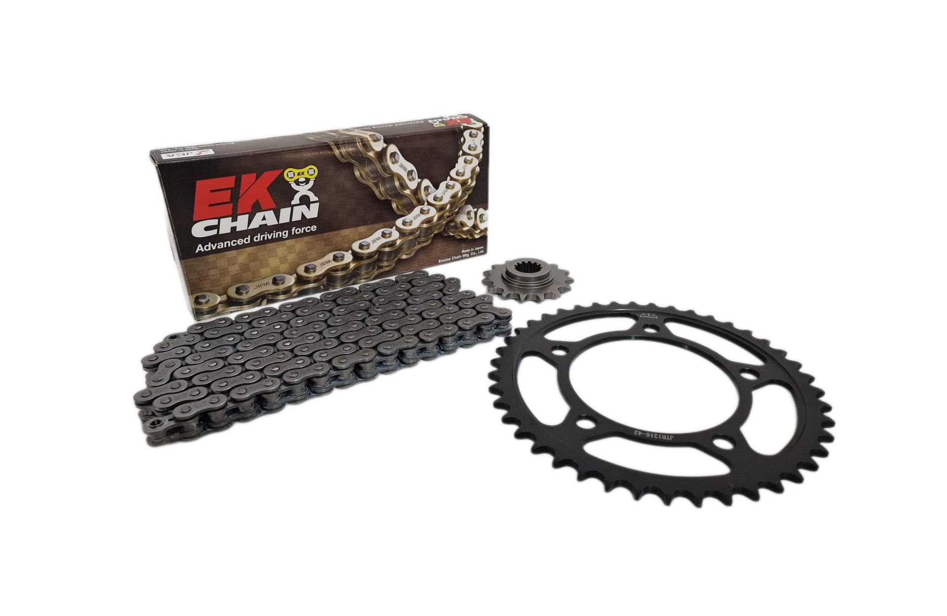 Set lanț transmisie EK-Chain 520 MVXZ-2 pentru Adapter 23-170-550 extra bestellen! pentru Ducati 748 Biposto / 748S