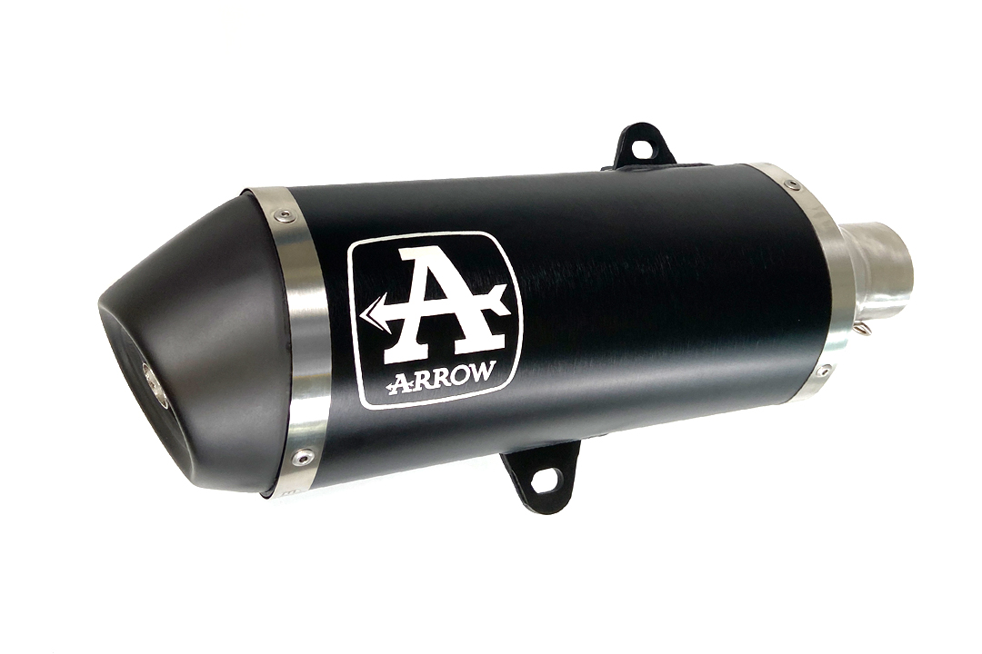Tobă finală ARROW DARK URBAN pentru Yamaha NMAX 125 Anul modelului 2021-2022