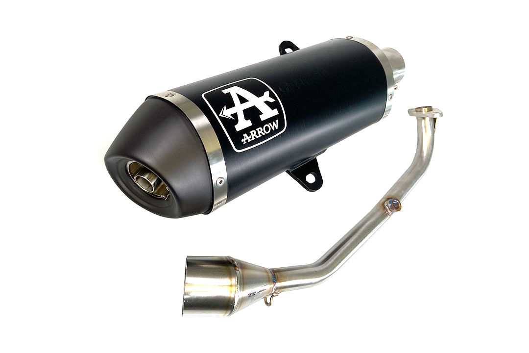 Tobă finală ARROW DARK URBAN pentru Yamaha NMAX 125 Anul modelului 2021-2022