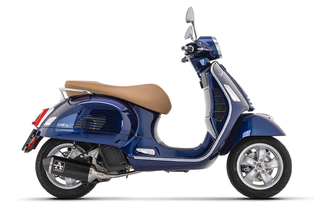 Tobă finală ARROW DARK URBAN pentru Piaggio Vespa GTS 125 i.e. Anul modelului 2021-