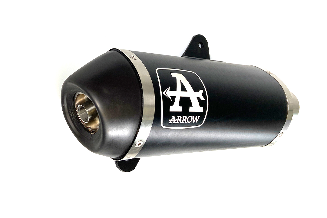 Tobă finală ARROW DARK URBAN pentru Piaggio Vespa GTS 125 i.e. Anul modelului 2021-