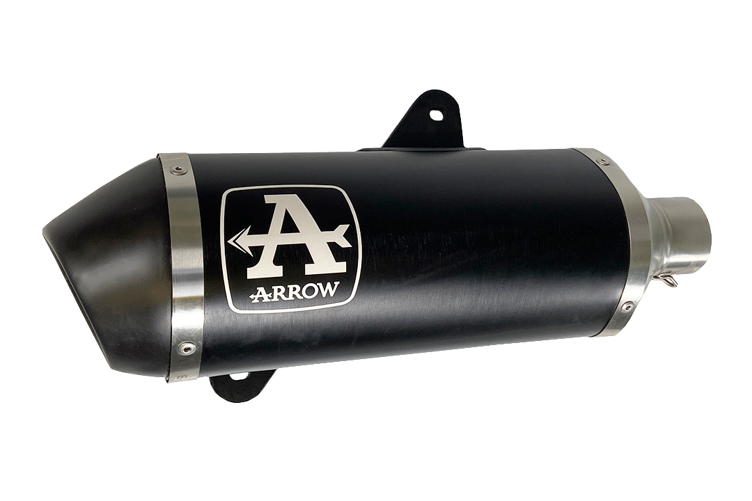 Tobă finală ARROW DARK URBAN pentru Piaggio Vespa GTS 125 i.e. Anul modelului 2021-