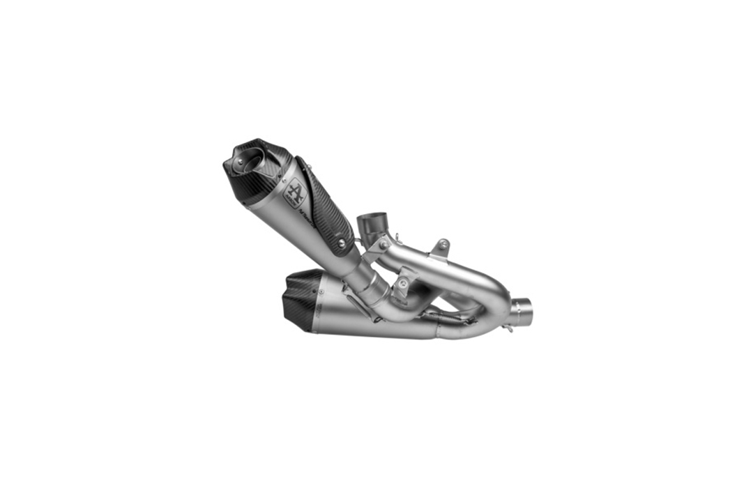 Tobă finală ARROW WORKS Titan cu Titan-Țeavă intermediară pentru Ducati Panigale V4 și Streetfighter V4