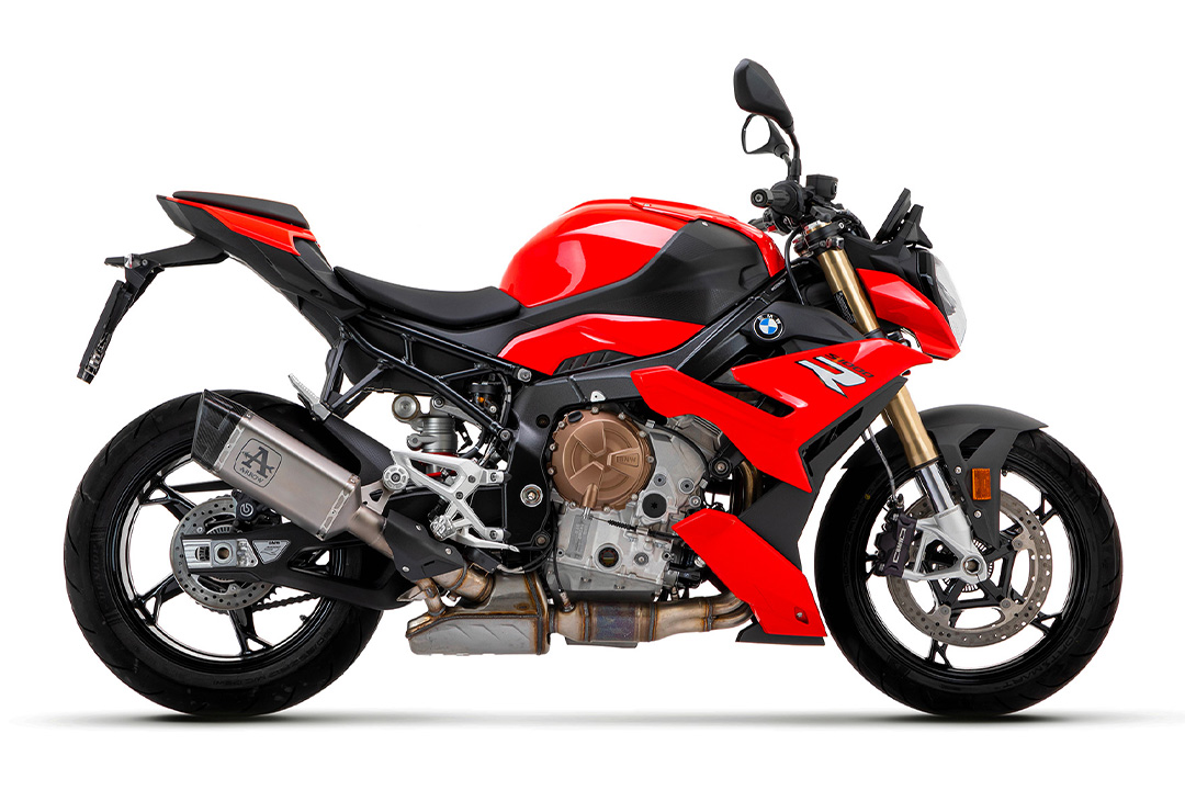 ARROW PISTA Slip-On Titan pentru BMW S1000RR ab 2019- / S1000R ab 2021- / M1000RR ab 2020- / M1000R ab 2023-