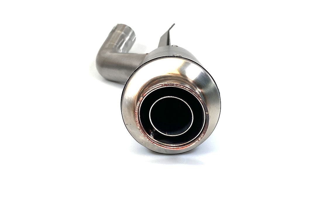 Tobă finală ARROW DARK GP2 pentru Aprilia RSV4RR / RF 2015- din oțel inoxidabil