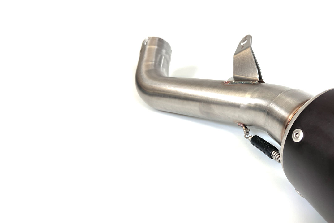 Tobă finală ARROW DARK GP2 pentru Aprilia RSV4RR / RF 2015- din oțel inoxidabil