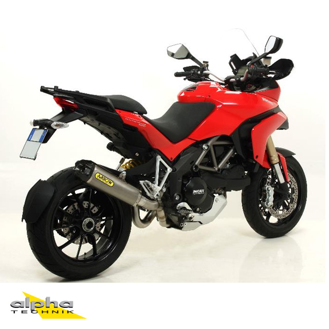 Tobă finală ARROW WORKS pentru Ducati Multistrada 1200 / 1200S 2010-2014, Titan