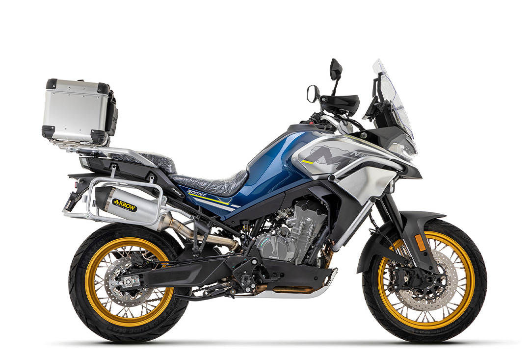 Tobă finală ARROW RACE-TECH Aluminium pentru CF Moto 800 MT Sport / Touring Anul modelului 2022-