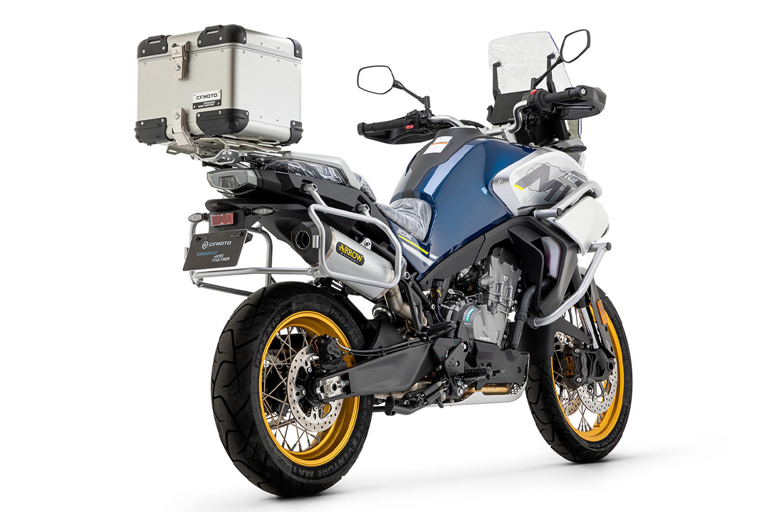 Tobă finală ARROW RACE-TECH Aluminium pentru CF Moto 800 MT Sport / Touring Anul modelului 2022-