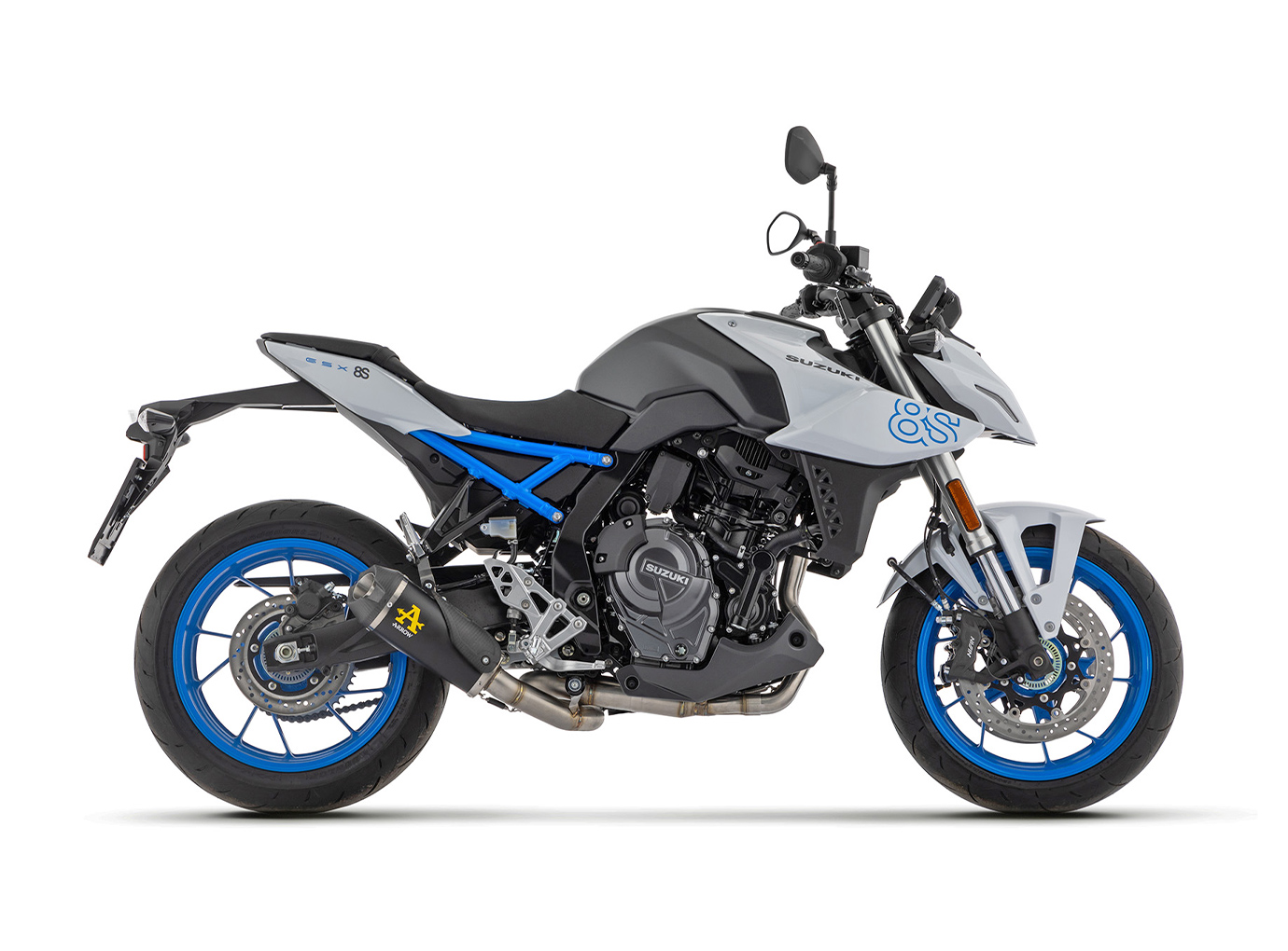 Tobă finală ARROW WORKS DARK pentru Suzuki GSX-8S Anul modelului 2023-
