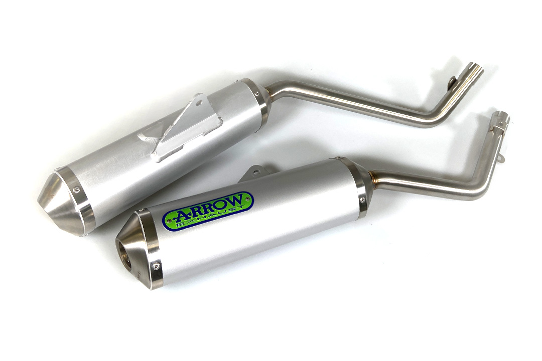 Tobă finală ARROW THUNDER pentru Yamaha XT660R / XT660X Anul modelului 2004-2016, Aluminium
