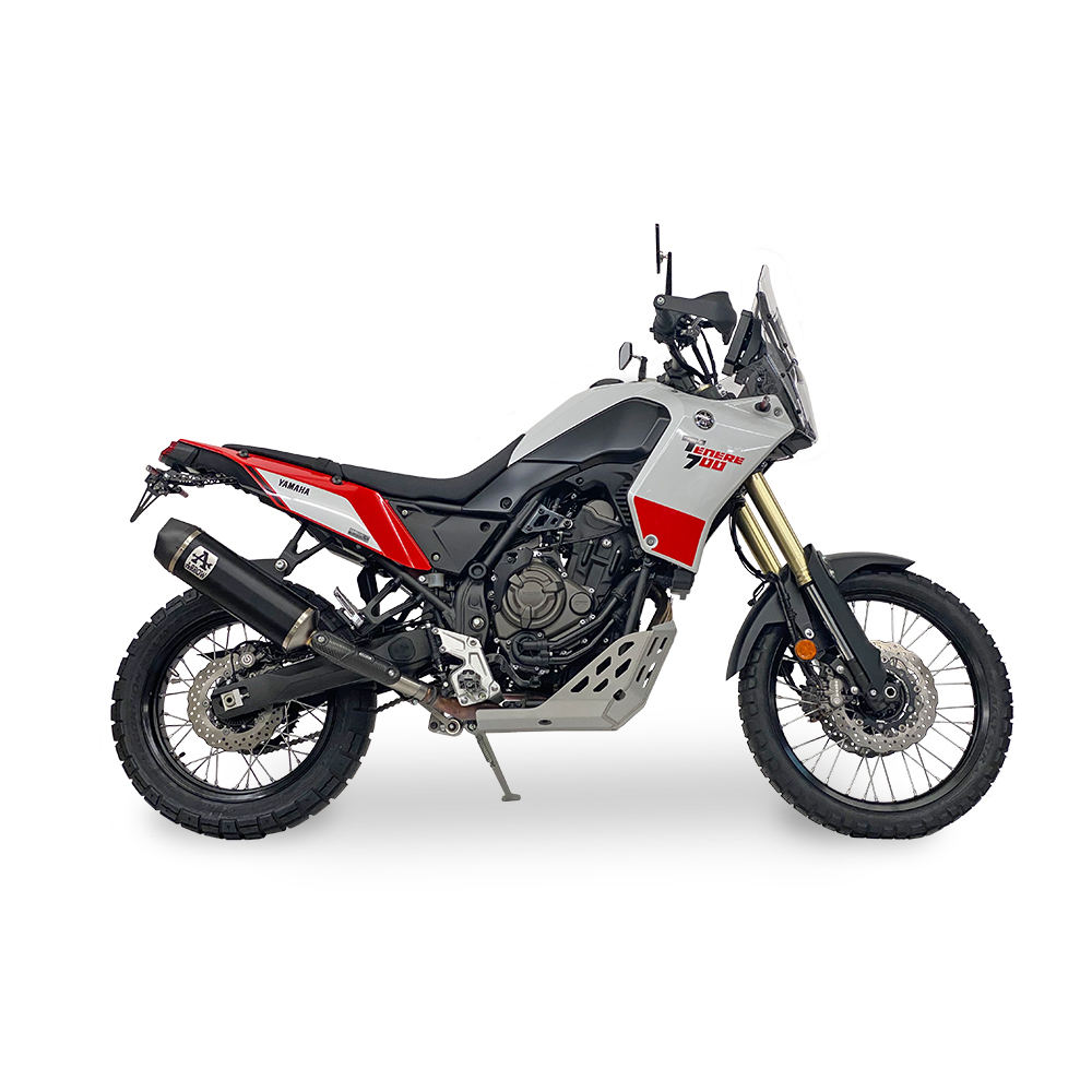 ARROW DARK INDY RACE Yamaha Tenere 700 din anul modelului 2019, Aluminium negru