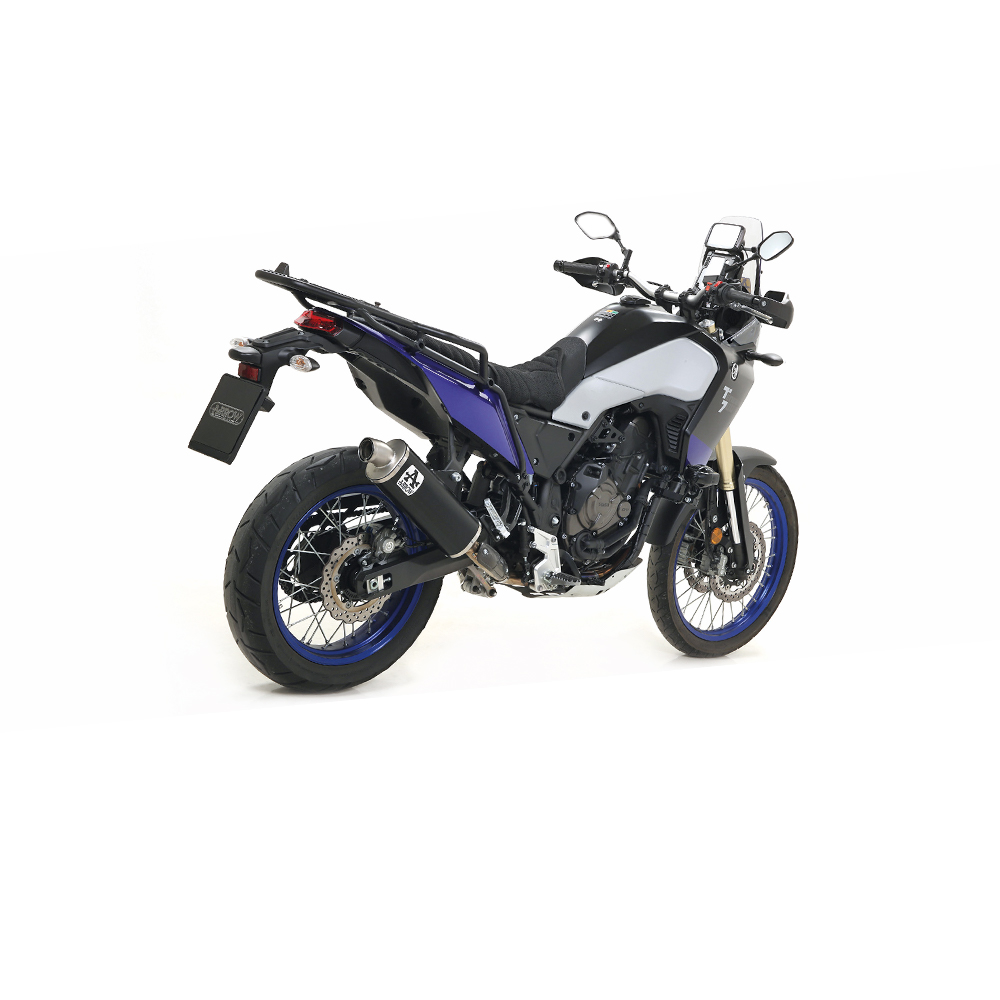 Tobă finală ARROW DARK INDY RACE pentru Yamaha Tenere 700 2019-, Aluminium negru