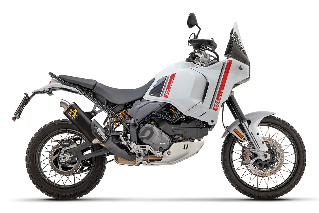 Tobă finală ARROW INDY RACE DARK Aluminium pentru Ducati Desert X 950 din anul modelului 2022-