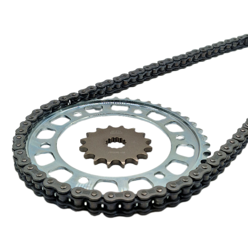 Set lanț transmisie EK-Chain 525 MVXZ-2 pentru Suzuki GSX-8S M3 2023-