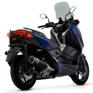 Tobă finală ARROW DARK URBAN cu capăt din carbon pentru Yamaha X-Max 300 și Tricity 300 2021-