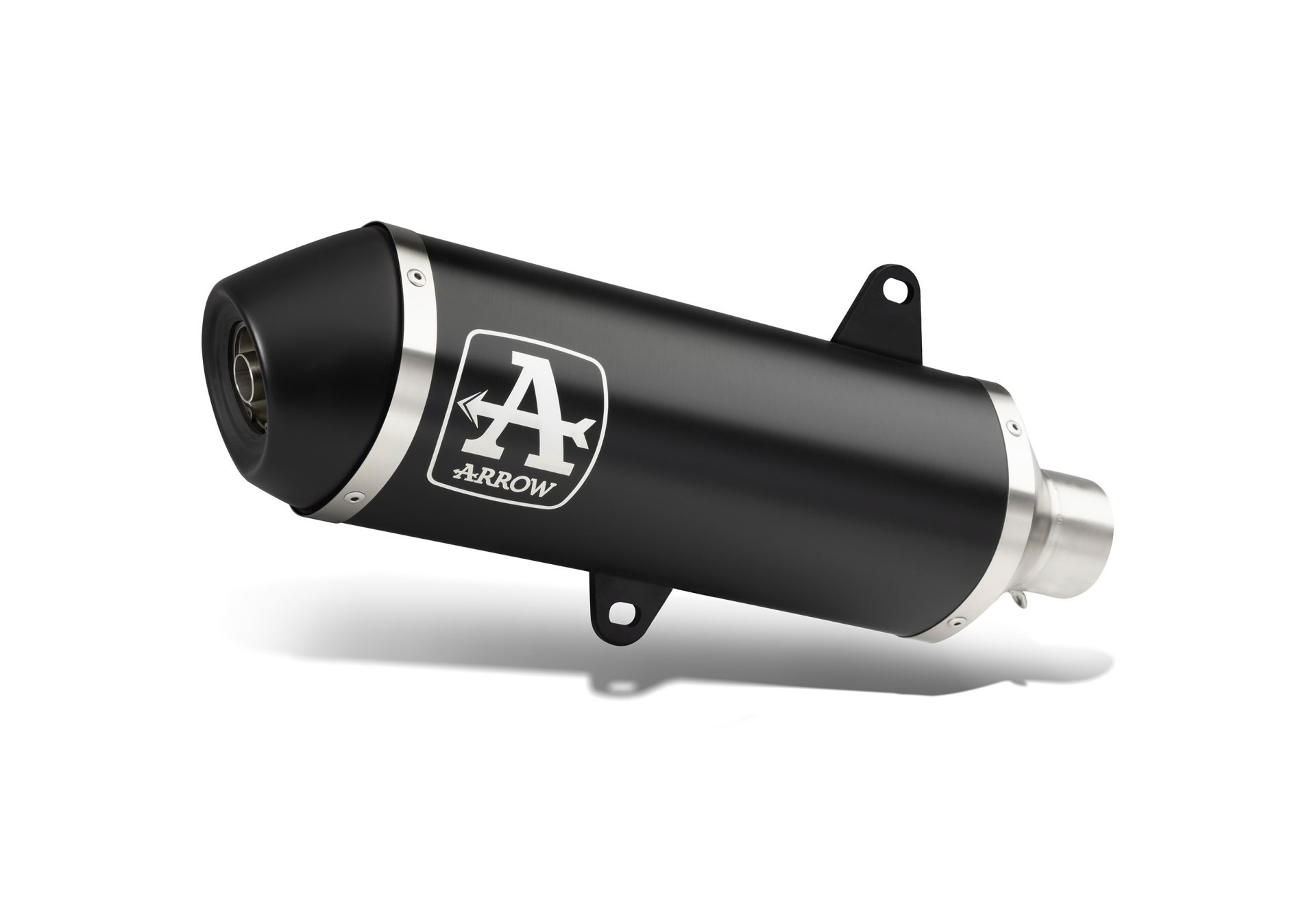 Tobă finală ARROW DARK URBAN pentru Honda ADV 350 ab 2022-, Aluminium negru