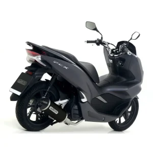 Tobă finală ARROW DARK URBAN pentru Honda PCX 125 2018-, Aluminium negru