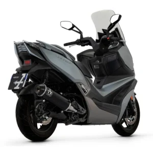 Tobă finală ARROW DARK URBAN pentru Kymco XCITING 400I S 2021-, Capăt din carbon