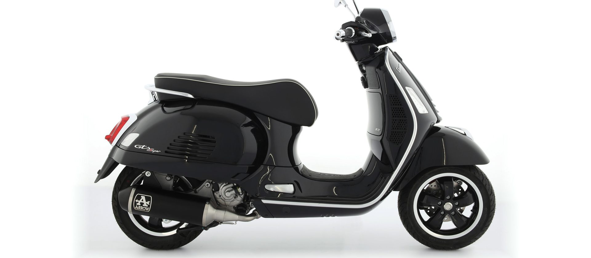 Tobă finală ARROW DARK URBAN pentru Piaggio Vespa GTS300 2021-