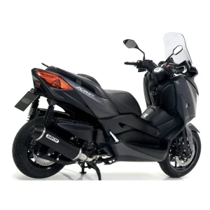 Tobă finală ARROW DARK URBAN pentru Yamaha XMAX 400 2017-, Aluminium negru