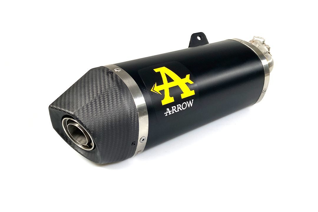 Tobă finală ARROW RACE-TECH DARK Aluminium pentru CF Moto 800 MT Sport / Touring 2022-