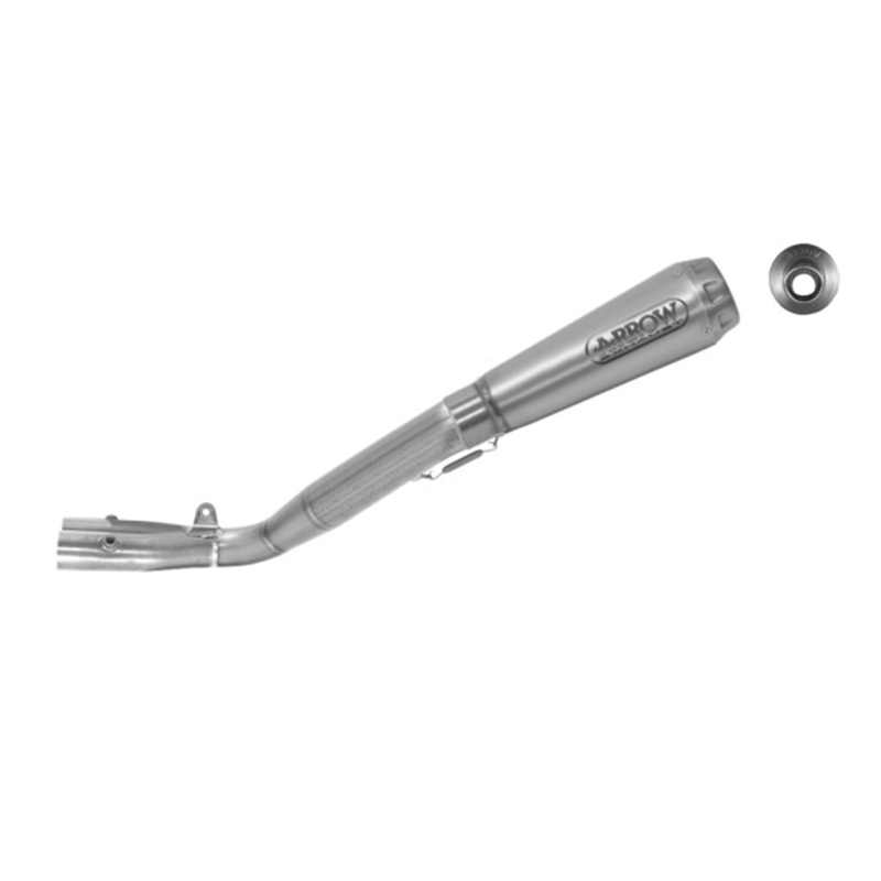 Sistem complet ARROW COMPETITION HALF SYSTEM pentru Yamaha YZF-R1 2017-, Titan și Oțel inoxidabil