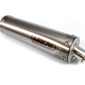 Tobă finală ARROW ALL-ROAD 2T pentru Peugeot XP6 SM50 2006-2007, Titan