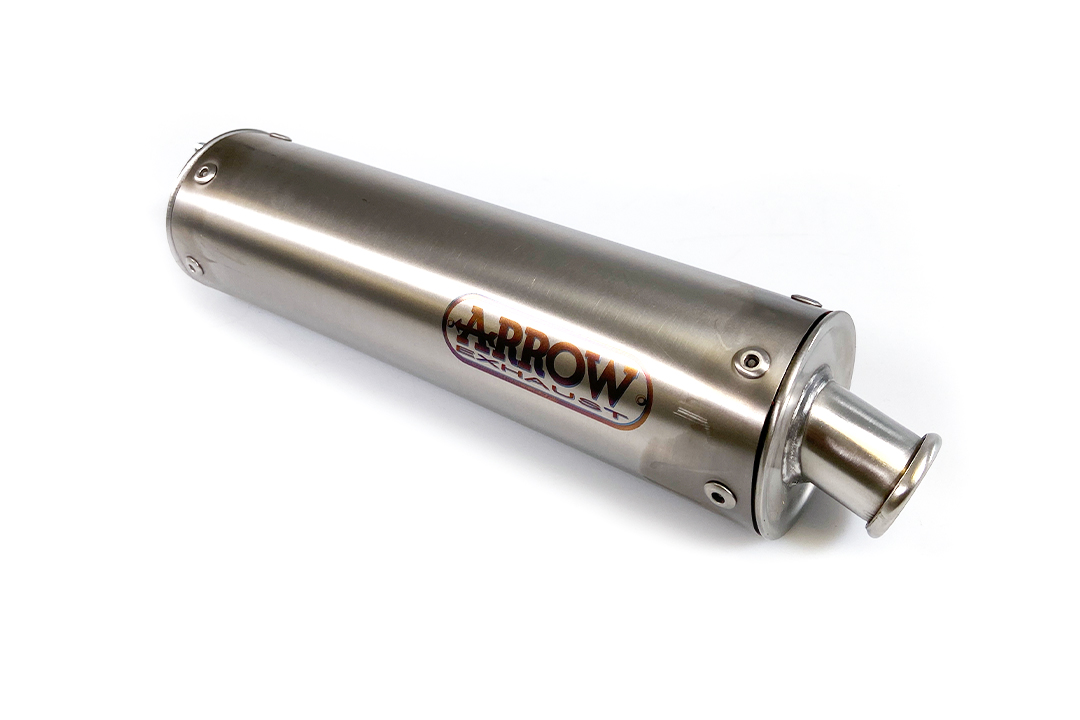 Tobă finală ARROW ALL-ROAD 2T pentru Peugeot XP6 SM50 2006-2007, Titan