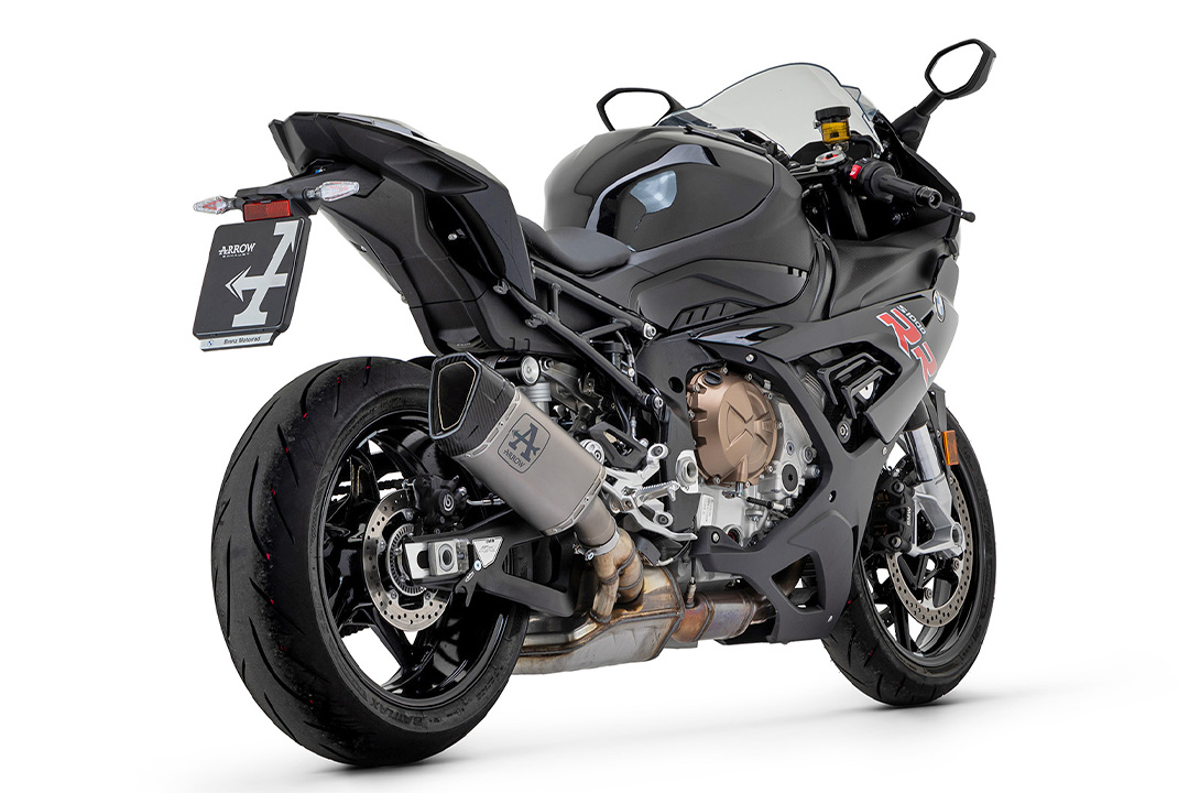 ARROW PISTA Slip-On Titan pentru BMW S1000RR ab 2019- / S1000R ab 2021- / M1000RR ab 2020- / M1000R ab 2023-