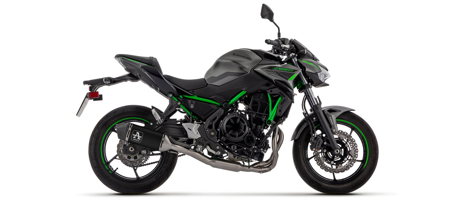 Sistem complet de evacuare ARROW Kawasaki Z650 Ninja 650