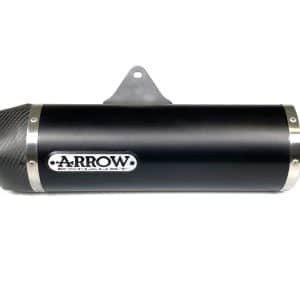Tobă finală ARROW MAXI RACE TECH pentru Suzuki DL1000 V-Strom 2014- V-Strom 1050 2020- din Aluminium, negru