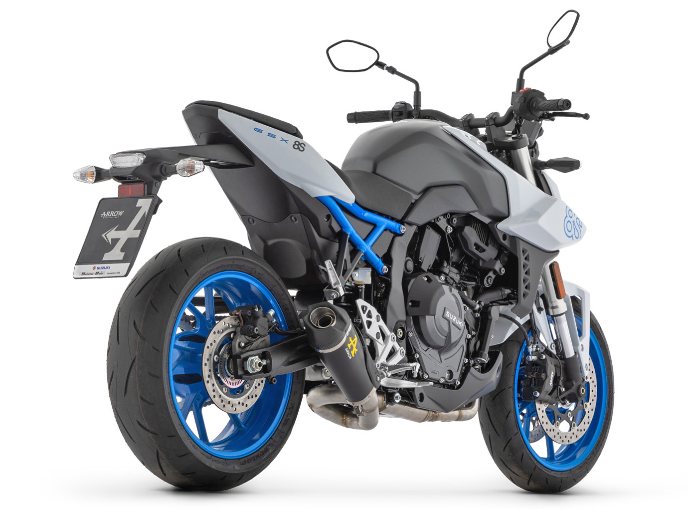 Tobă finală ARROW WORKS DARK pentru Suzuki GSX-8S Anul modelului 2023-