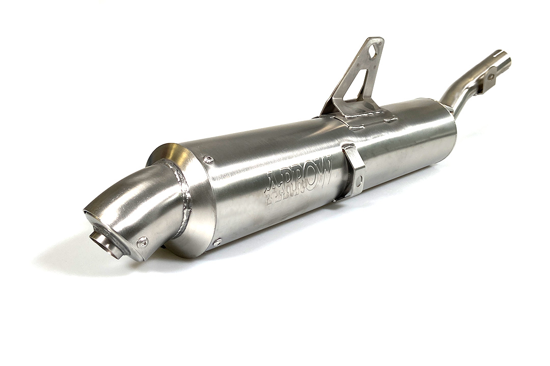 Tobă finală ARROW RACING pentru Suzuki DR350S Anul modelului 1990-1995, Oțel inoxidabil