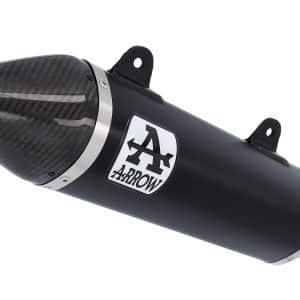 Tobă finală ARROW Dark THUNDER pentru UM DSR125EX / Aprilia RX/SX 125 / Malaguti XSM/XTM 125